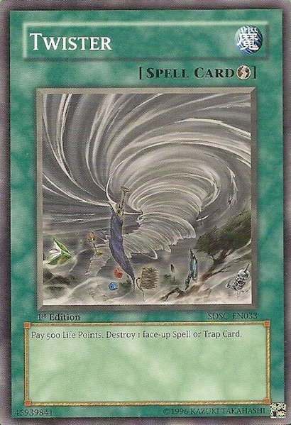 Twister - Structure Deck: Spellcaster's Command YuGiOh trading card