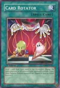Card Rotator trading card from Duelist Pack 8: Yusei Fudo Card Rotator - Duelist Pack 8: Yusei Fudo YuGiOh trading card
