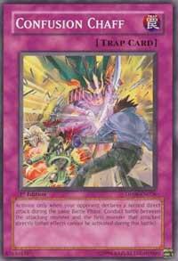 Confusion Chaff trading card from Duelist Pack 8: Yusei Fudo Confusion Chaff - Duelist Pack 8: Yusei Fudo YuGiOh trading card