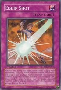 Equip Shot - Duelist Pack 8: Yusei Fudo (DP08) #DP08-EN021 - Common / Short Print YuGiOh Trading Card