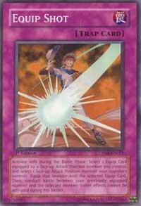 Equip Shot trading card from Duelist Pack 8: Yusei Fudo Equip Shot - Duelist Pack 8: Yusei Fudo YuGiOh trading card