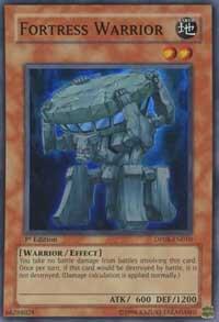 Fortress Warrior trading card from Duelist Pack 8: Yusei Fudo Fortress Warrior - Duelist Pack 8: Yusei Fudo YuGiOh trading card
