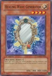 Healing Wave Generator - Duelist Pack 8: Yusei Fudo (DP08) #DP08-EN008 - Common / Short Print YuGiOh Trading Card