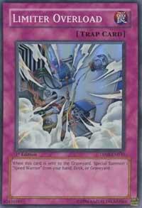 Limiter Overload trading card from Duelist Pack 8: Yusei Fudo Limiter Overload - Duelist Pack 8: Yusei Fudo YuGiOh trading card