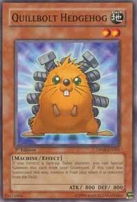 Quillbolt Hedgehog - Duelist Pack 8: Yusei Fudo (DP08) #DP08-EN005 - Common / Short Print YuGiOh Trading Card