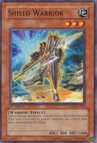 Shield Warrior trading card from Duelist Pack 8: Yusei Fudo Shield Warrior - Duelist Pack 8: Yusei Fudo YuGiOh trading card