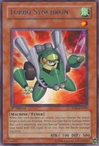 Turbo Synchron trading card from Duelist Pack 8: Yusei Fudo Turbo Synchron - Duelist Pack 8: Yusei Fudo YuGiOh trading card