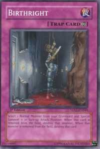 Birthright - 5D's 2008 Starter Deck YuGiOh trading card