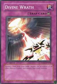 Divine Wrath trading card from 5D's 2008 Starter Deck Divine Wrath - 5D's 2008 Starter Deck YuGiOh trading card