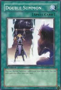 Double Summon - 5D's 2008 Starter Deck (5DS1) #5DS1-EN029 - Common / Short Print YuGiOh Trading Card
