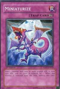Miniaturize trading card from 5D's 2008 Starter Deck Miniaturize - 5D's 2008 Starter Deck YuGiOh trading card