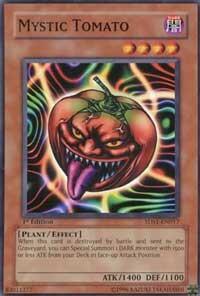 Mystic Tomato - 5D's 2008 Starter Deck (5DS1) #5DS1-EN017 - Common / Short Print YuGiOh Trading Card