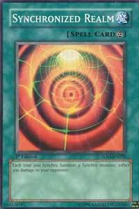 Synchronized Realm - 5D's 2008 Starter Deck YuGiOh trading card