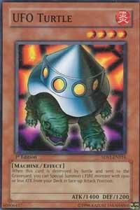 UFO Turtle trading card from 5D's 2008 Starter Deck UFO Turtle - 5D's 2008 Starter Deck YuGiOh trading card