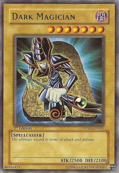 Dark Magician - Duelist Pack: Yugi YuGiOh trading card