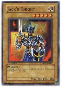 Jack's Knight - Duelist Pack: Yugi YuGiOh trading card