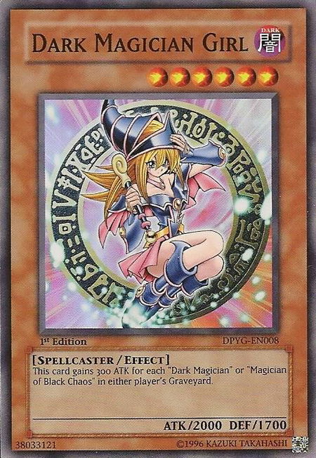 Dark Magician Girl - Duelist Pack: Yugi YuGiOh trading card