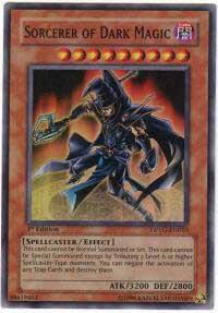 Sorcerer of Dark Magic - Duelist Pack: Yugi YuGiOh trading card