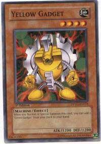 Yellow Gadget - Duelist Pack: Yugi YuGiOh trading card