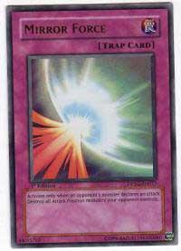 Mirror Force - Duelist Pack: Yugi YuGiOh trading card