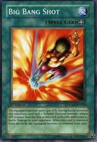 Big Bang Shot trading card from Structure Deck: The Dark Emperor Big Bang Shot - Structure Deck: The Dark Emperor YuGiOh trading card