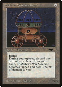 Mishra's War Machine - Antiquities (ATQ) #57 - Rare Magic: The Gathering Trading Card