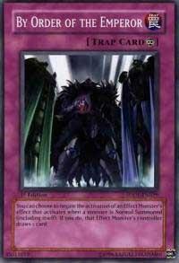 By Order of the Emperor - Structure Deck: The Dark Emperor (SDDE) #SDDE-EN029 - Common / Short Print YuGiOh Trading Card