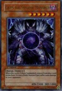 Caius the Shadow Monarch - Structure Deck: The Dark Emperor YuGiOh trading card