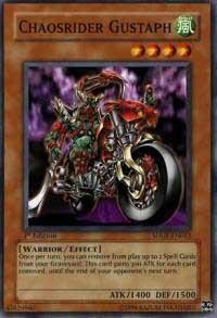 Chaosrider Gustaph - Structure Deck: The Dark Emperor (SDDE) #SDDE-EN012 - Common / Short Print YuGiOh Trading Card