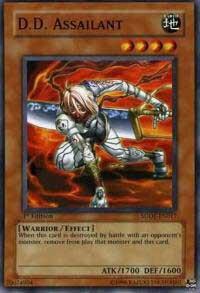 D.D. Assailant trading card from Structure Deck: The Dark Emperor D.D. Assailant - Structure Deck: The Dark Emperor YuGiOh trading card