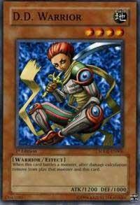 D.D. Warrior - Structure Deck: The Dark Emperor (SDDE) #SDDE-EN006 - Common / Short Print YuGiOh Trading Card