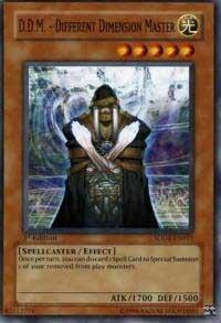 D.D.M. - Different Dimension Master - Structure Deck: The Dark Emperor (SDDE) #SDDE-EN015 - Common / Short Print YuGiOh Trading Card