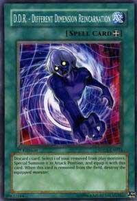 D.D.R. - Different Dimension Reincarnation trading card from Structure Deck: The Dark Emperor D.D.R. - Different Dimension Reincarnation - Structure Deck: The Dark Emperor YuGiOh trading card