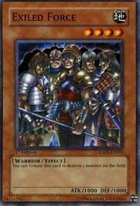 Exiled Force trading card from Structure Deck: The Dark Emperor Exiled Force - Structure Deck: The Dark Emperor YuGiOh trading card