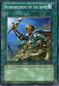 Reinforcement of the Army - Structure Deck: The Dark Emperor YuGiOh trading card