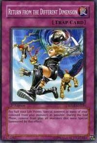 Return from the Different Dimension - Structure Deck: The Dark Emperor (SDDE) #SDDE-EN030 - Common / Short Print YuGiOh Trading Card