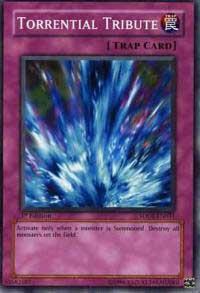 Torrential Tribute - Structure Deck: The Dark Emperor YuGiOh trading card