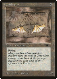 Ornithopter - Antiquities (ATQ) #60 - Common Magic: The Gathering Trading Card