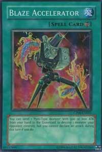 Blaze Accelerator - Champion Pack 6 YuGiOh trading card