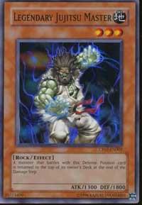 Legendary Jujitsu Master trading card from Champion Pack 7 Legendary Jujitsu Master - Champion Pack 7 YuGiOh trading card