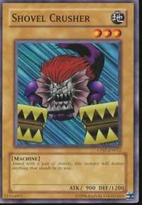 Shovel Crusher trading card from Champion Pack 7 Shovel Crusher - Champion Pack 7 YuGiOh trading card