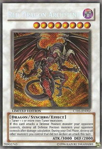 Red Dragon Archfiend - 2008 Collectors Tin (CT05) #CT05-EN002 - Secret Rare YuGiOh Trading Card