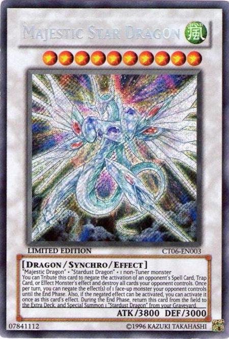 Majestic Star Dragon - 2009 Collectors Tin YuGiOh trading card