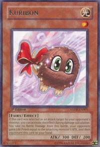 Kuribon trading card from Ancient Prophecy Kuribon - Ancient Prophecy YuGiOh trading card