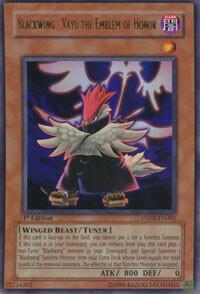 Blackwing - Vayu the Emblem of Honor - Ancient Prophecy YuGiOh trading card