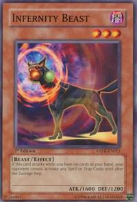 Infernity Beast - Ancient Prophecy YuGiOh trading card