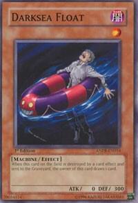 Darksea Float trading card from Ancient Prophecy Darksea Float - Ancient Prophecy YuGiOh trading card
