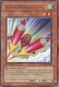 Turbo Rocket trading card from Ancient Prophecy Turbo Rocket - Ancient Prophecy YuGiOh trading card