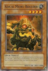 Koa'ki Meiru Boulder - Ancient Prophecy (ANPR) #ANPR-EN018 - Common / Short Print YuGiOh Trading Card