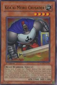 Koa'ki Meiru Crusader - Ancient Prophecy YuGiOh trading card